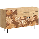 Буфет с принтом на дверцах Elise Cupboard варинант исполнения - 5 | Loft Concept в Перми