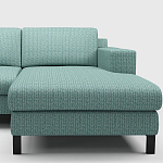 Мебельная ткань Шенилл бирюзовый цвет 142 см T4-61 варинант исполнения - 6 | Loft Concept в Перми