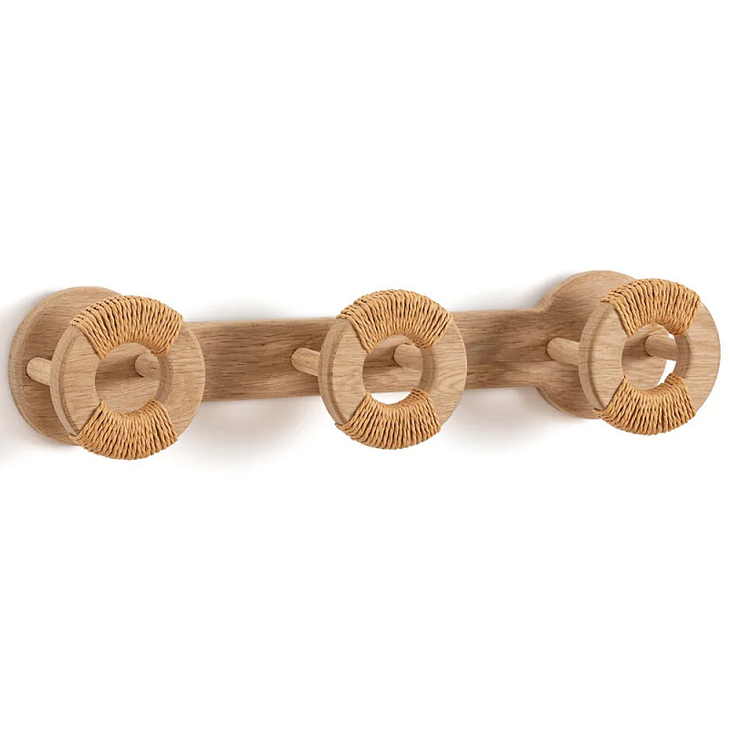 Деревянная настенная вешалка Alma Wood Hanger Древесина Деревянная настенная вешалка Alma Wood Hanger Древесина в Перми | Loft Concept