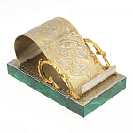 Подставка для телефона из натурального камня малахит Natural Stone Stand варинант исполнения - 1 | Loft Concept в Перми