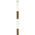 Торшер латунь Dew Drops Tube Brass One Floor Lamp варинант исполнения - 3 | Loft Concept в Перми