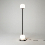 Напольный торшер светодионый Twins 3000К 20Вт варинант исполнения - 2 | Loft Concept в Перми