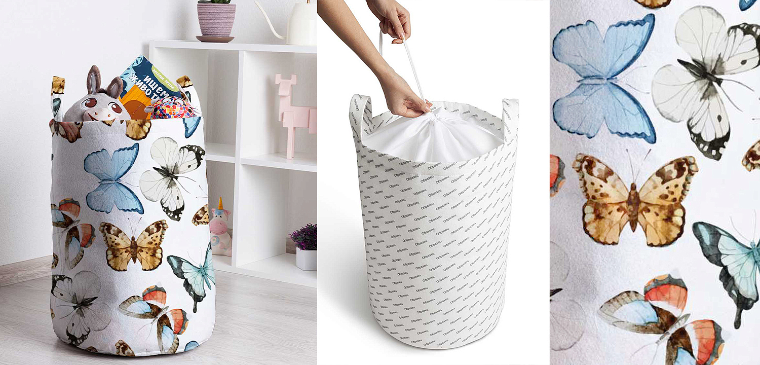 Корзина Butterflies Basket Корзина Butterflies Basket - Loft-Concept в Перми
