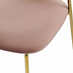 Стул Singer Chair без подлокотников Розовый Велюр варинант исполнения - 7 | Loft Concept в Перми