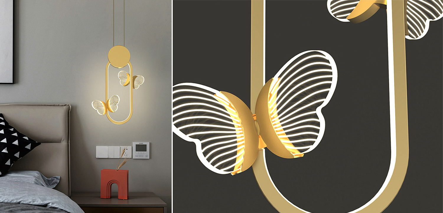 Светильник Butterfly Gold Oval Светильник Butterfly Gold Oval - Loft-Concept в Перми