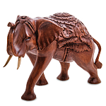 Статуэтка из дерева суар в виде слона Two Tusks варинант исполнения - 1 | Loft Concept в Перми