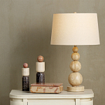 Настольная лампа с корпусом из градуированных шаров Babylon варинант исполнения - 4 | Loft Concept в Перми