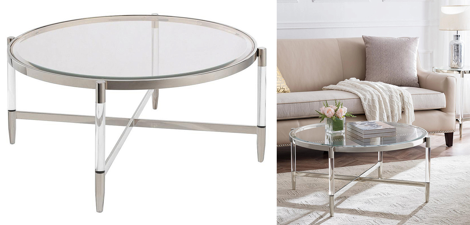 Кофейный стол Existential Silver Coffee Table Кофейный стол Existential Silver Coffee Table - Loft-Concept в Перми