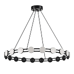 Люстра кольцевая с круглыми светодиодными источниками света Maxine Light варинант исполнения - 3 | Loft Concept в Перми