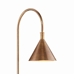 Торшер с конусовидным абажуром на каменном основании Attention варинант исполнения - 1 | Loft Concept в Перми