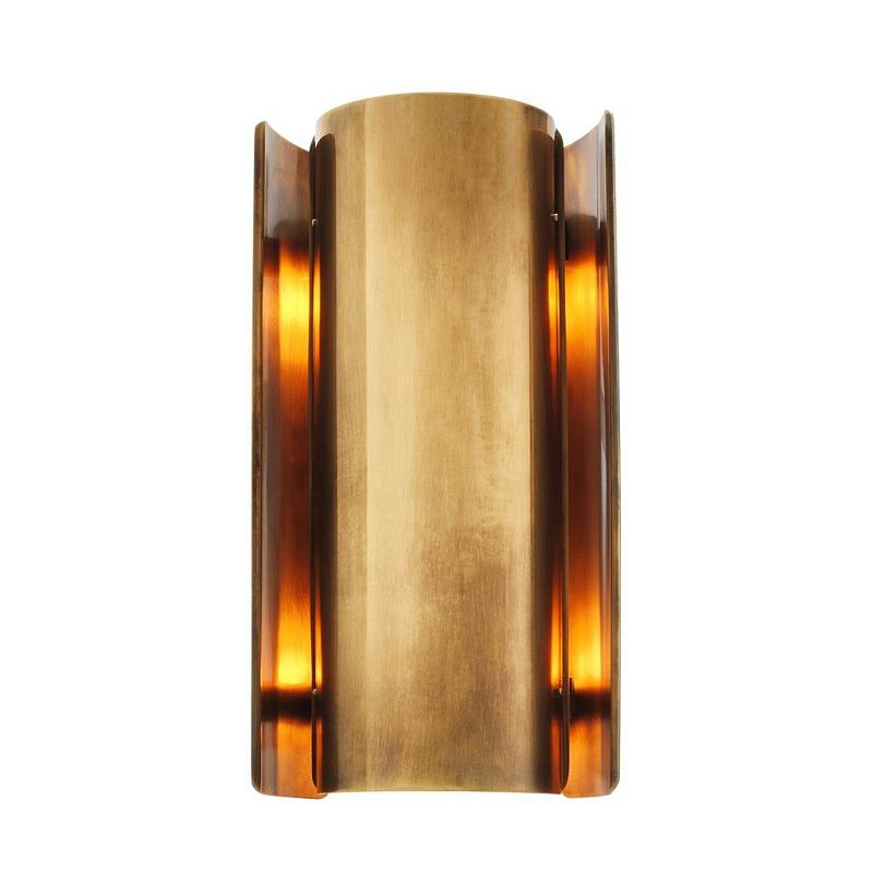 Бра Eichholtz Wall Lamp Verge Vintage Brass Латунь в Перми | Loft Concept 