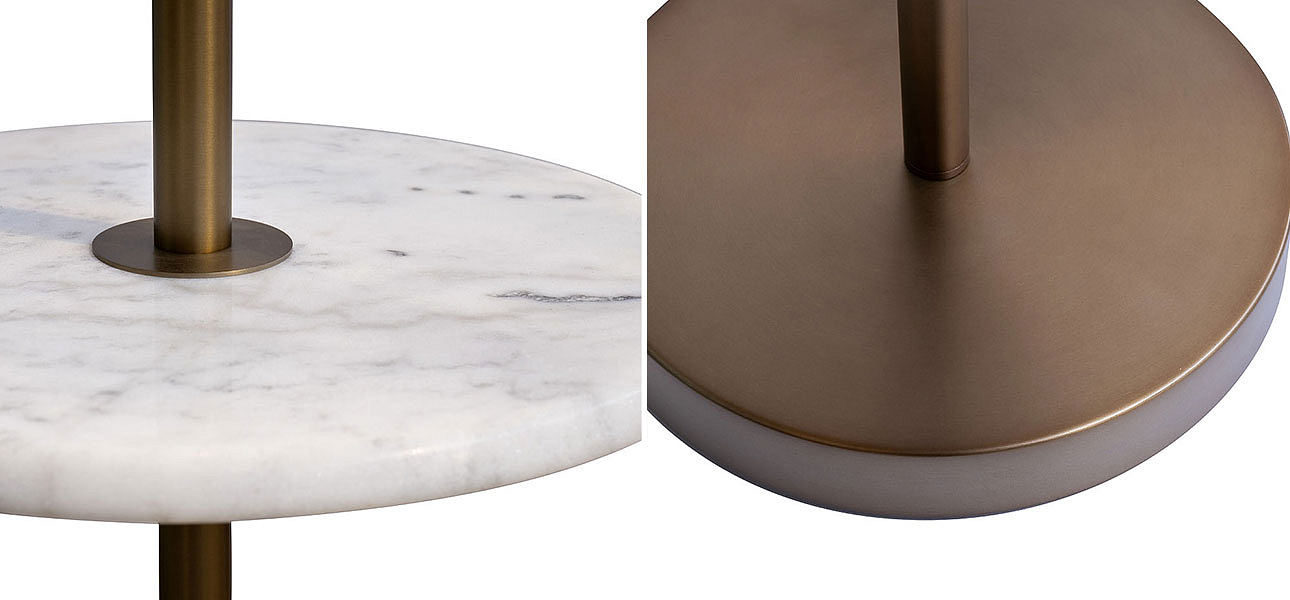 Торшер белый Marble Торшер белый Marble - Loft-Concept в Перми