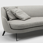 Мебельная ткань Шенилл серо-голубой цвет 142 см T4-47 варинант исполнения - 6 | Loft Concept в Перми