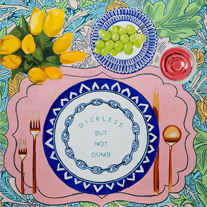 Картина Table Talk Dickless but Not Dumb Мульти Картина Table Talk Dickless but Not Dumb Мульти в Перми | Loft Concept