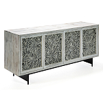 Буфет в гостиную с инкрустацией Palm Sideboard with Bone Inlay варинант исполнения - 2 | Loft Concept в Перми