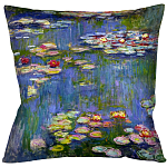 Подушка декоративная Лилии Impressionism in Art варинант исполнения - 1 | Loft Concept в Перми