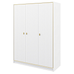 Шкаф белый четырёхдверный для одежды Antique Order варинант исполнения - 2 | Loft Concept в Перми