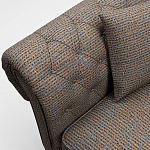 Мебельная ткань Шенилл коричневый цвет 142 см T4-55 варинант исполнения - 9 | Loft Concept в Перми