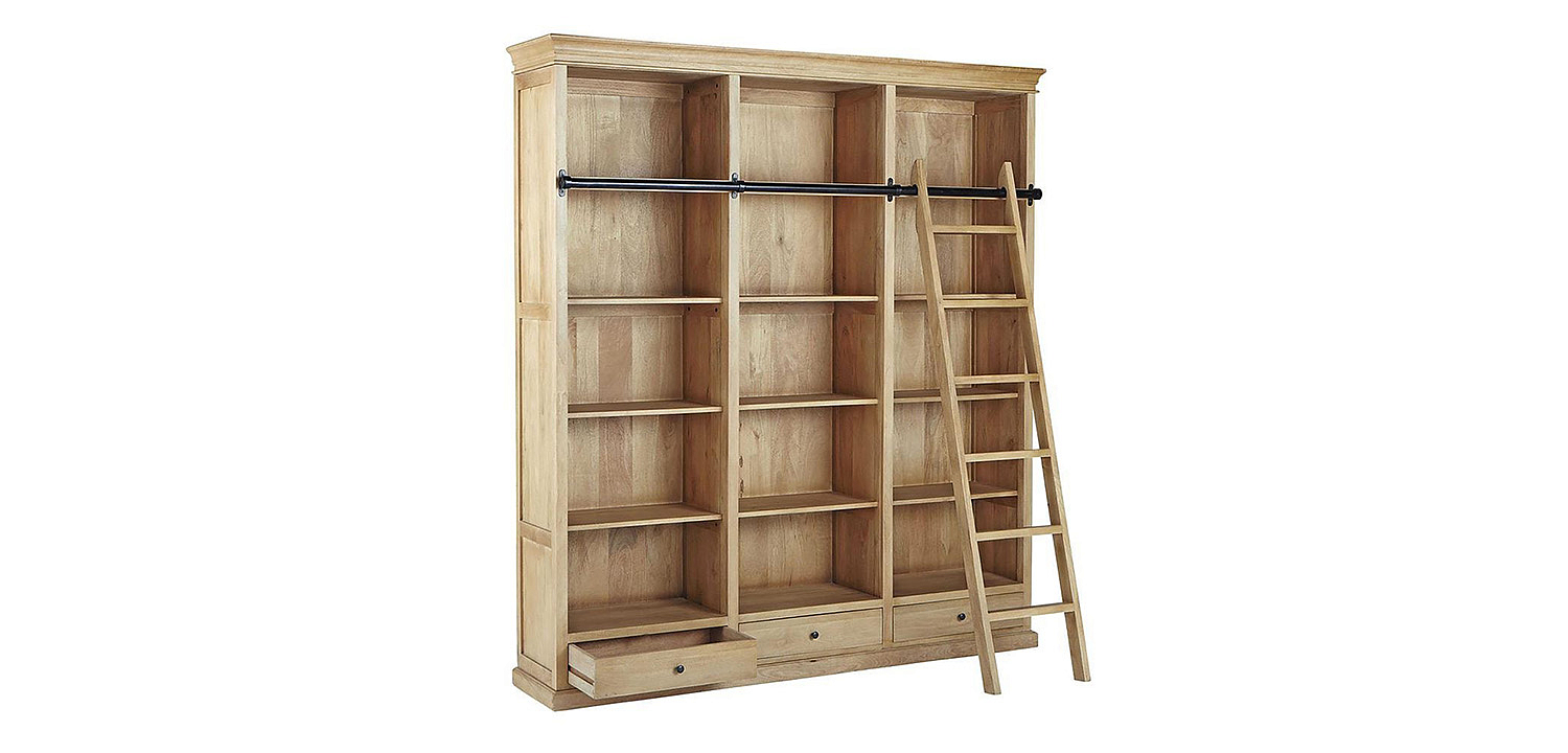 Стеллаж с лестницей Mango Shelving Boleyn Стеллаж с лестницей Mango Shelving Boleyn - Loft-Concept в Перми