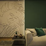 Барельеф PORTRAIT варинант исполнения - 2 | Loft Concept в Перми