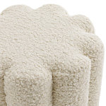 Пуф с обивкой из ткани букле Flo Pouf варинант исполнения - 2 | Loft Concept в Перми