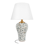 Настольная лампа с цветочной росписью Lamp Flower Painting варинант исполнения - 6 | Loft Concept в Перми