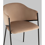 Стул Brace велюр капучино варинант исполнения - 2 | Loft Concept в Перми