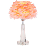 Настольная лампа с перьями Plumage Pink Table Lamp варинант исполнения - 1 | Loft Concept в Перми