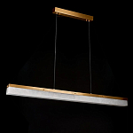 Подвесной светильник линейный из натурального камня Perfection of Geometry варинант исполнения - 5 | Loft Concept в Перми