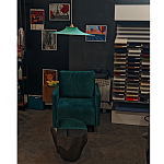 Подвесной вязаный зеленый светильник «Токио»  варинант исполнения - 3 | Loft Concept в Перми