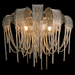 Бра с металиическими цепочками и дугообразными элементами Atlantis Chain варинант исполнения - 2 | Loft Concept в Перми