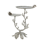 Столик с двумя круглыми столешницами на соновании виде изогнутых ветвей Forest Fairy Tale варинант исполнения - 3 | Loft Concept в Перми