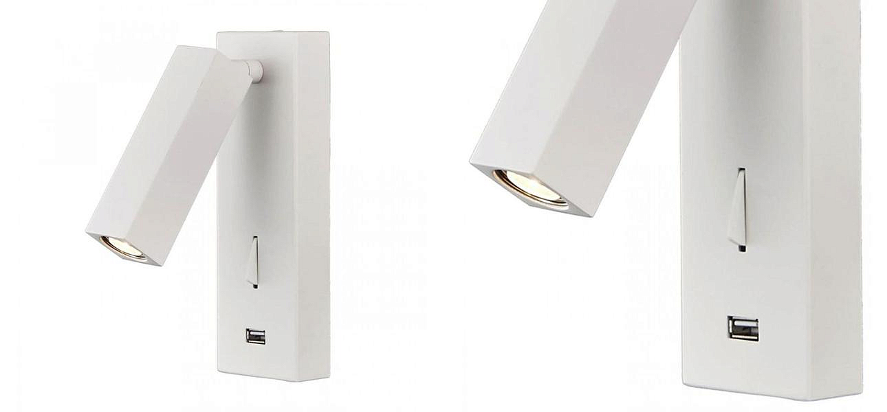 Бра Chelsom WALL LED DOCK White USB Бра Chelsom WALL LED DOCK White USB - Loft-Concept в Перми