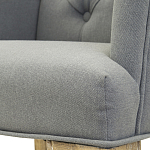 Кресло Mason Classical Armchair grey flax варинант исполнения - 4 | Loft Concept в Перми