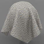 Мебельная ткань Шенилл серо-голубой цвет 142 см T4-47 варинант исполнения - 16 | Loft Concept в Перми