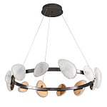 Люстра подвесная круглая с овальными плафонами Iona chandelier варинант исполнения - 5 | Loft Concept в Перми