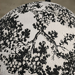 Стул обеденный деревянный с цветочной обивкой Foshan Chair варинант исполнения - 3 | Loft Concept в Перми