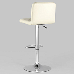 Барный стул с сиденьем молочного цвета Honory варинант исполнения - 5 | Loft Concept в Перми