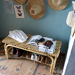 Скамья из ротанга Saveria Rattan Bench варинант исполнения - 8 | Loft Concept в Перми