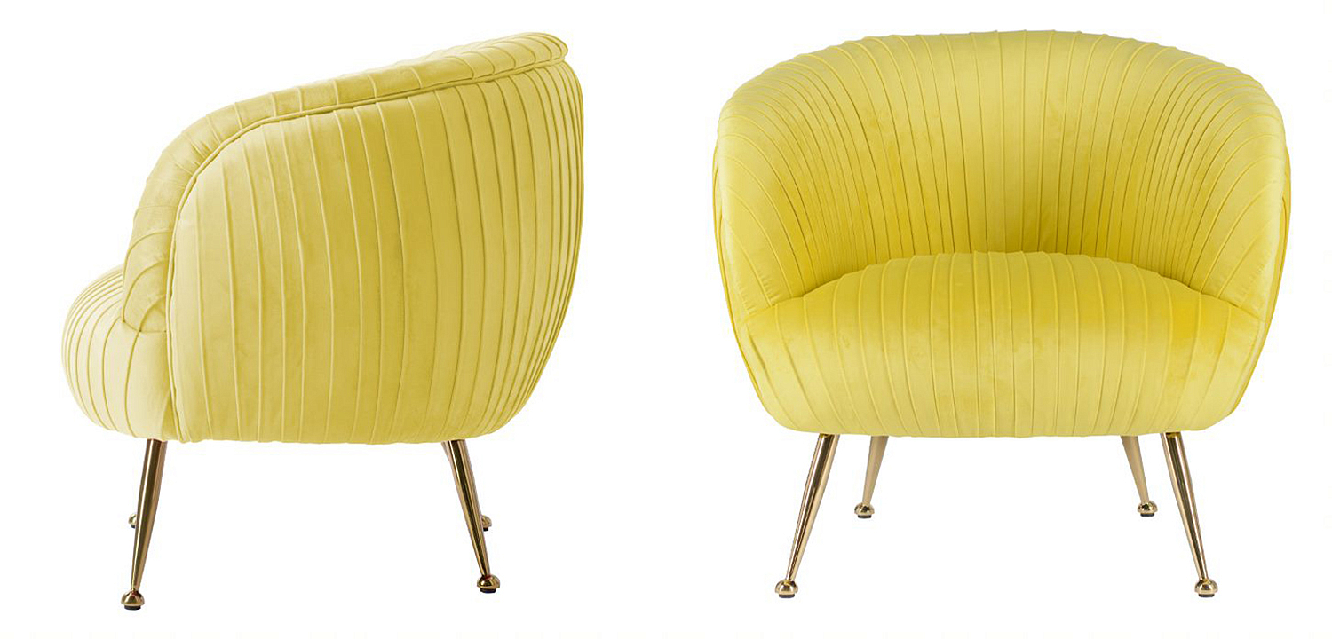 Кресло SOUFFLE CHAIR yellow Кресло SOUFFLE CHAIR yellow - Loft-Concept в Перми