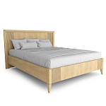 Кровать двуспальная с ортопедическим основанием Harper Line варинант исполнения - 6 | Loft Concept в Перми