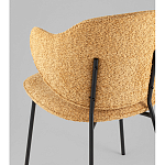 Стул Bellamy букле охра варинант исполнения - 3 | Loft Concept в Перми