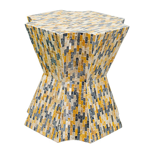 Столик с инкрустацией мозаика Nora