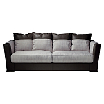 Элитарный современный диван Birmingham с кожаными вставками  варинант исполнения - 1 | Loft Concept в Перми