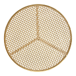 Столик приставной золотистый с орнаментом на столешнице Tanzania варинант исполнения - 2 | Loft Concept в Перми