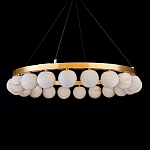 Люстра круглая с сферическими плафонами из натурального камня Phased Spheres варинант исполнения - 2 | Loft Concept в Перми