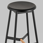 Черный барный стул Knopper варинант исполнения - 5 | Loft Concept в Перми