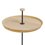 Pin журнальный столик из натурального дуба и бетона варинант исполнения - 1 | Loft Concept в Перми