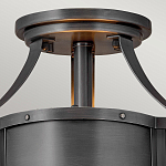 Потолочный светильник с декоративными заклепками Hinkley  варинант исполнения - 2 | Loft Concept в Перми