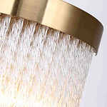 Бра с прозрачными стеклянными трубочками и металлическим основанием Nembus варинант исполнения - 3 | Loft Concept в Перми